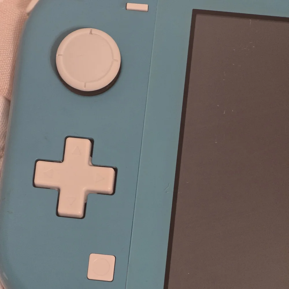 Portable Blue Gaming Console